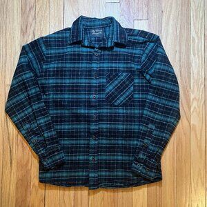 The Vermont Flannel Company Men’s Size Small Plaid Button Up Long Sleeve Green